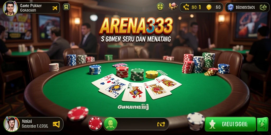 Tampilan gameplay <strong>ARENA333</strong> yang mendebarkan dengan grafis menarik.