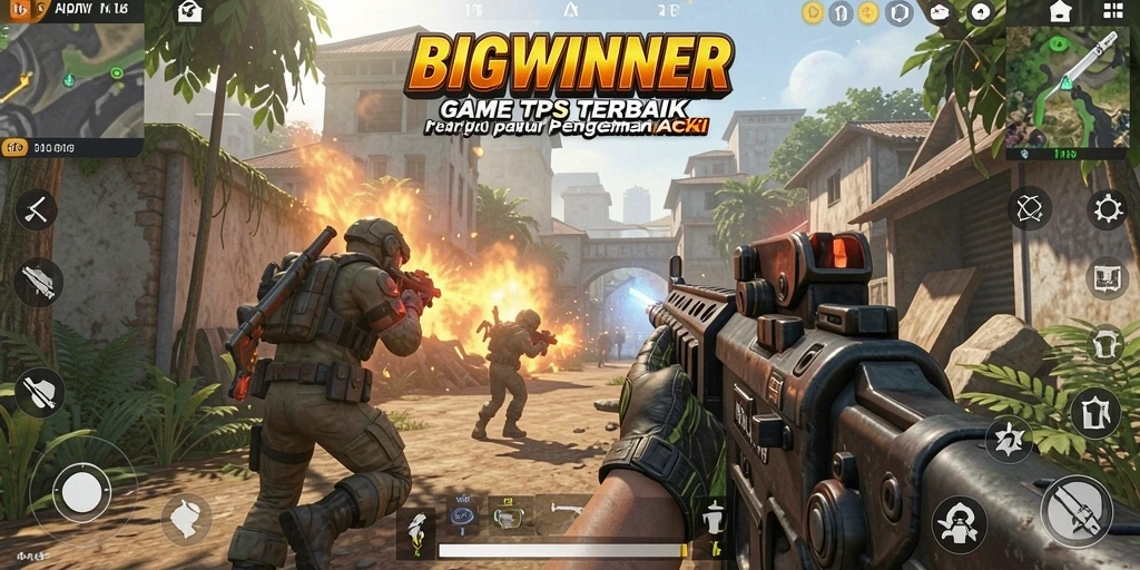 Gameplay mendebarkan di BIGWINNER dengan aksi seru.