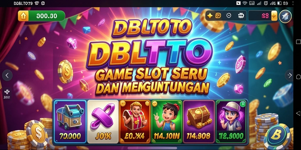 Tampilan menarik dari gameplay DBLTOTO yang penuh warna.