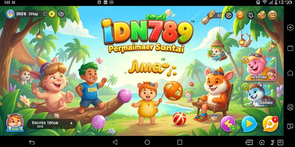 Tampilan gameplay IDN789 yang mengasyikkan dan penuh warna.