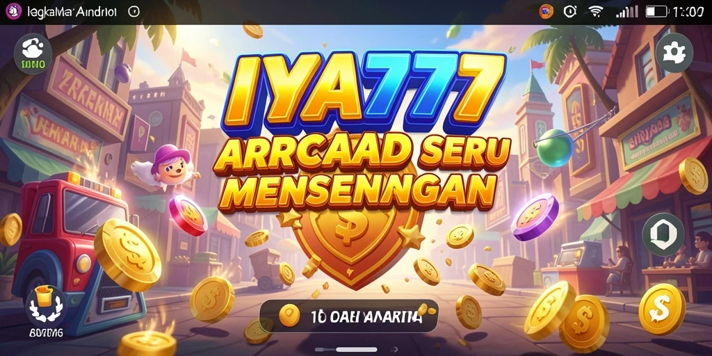 Tangkapan layar <strong>IYA777</strong> menunjukkan aksi permainan arcade yang mendebarkan.