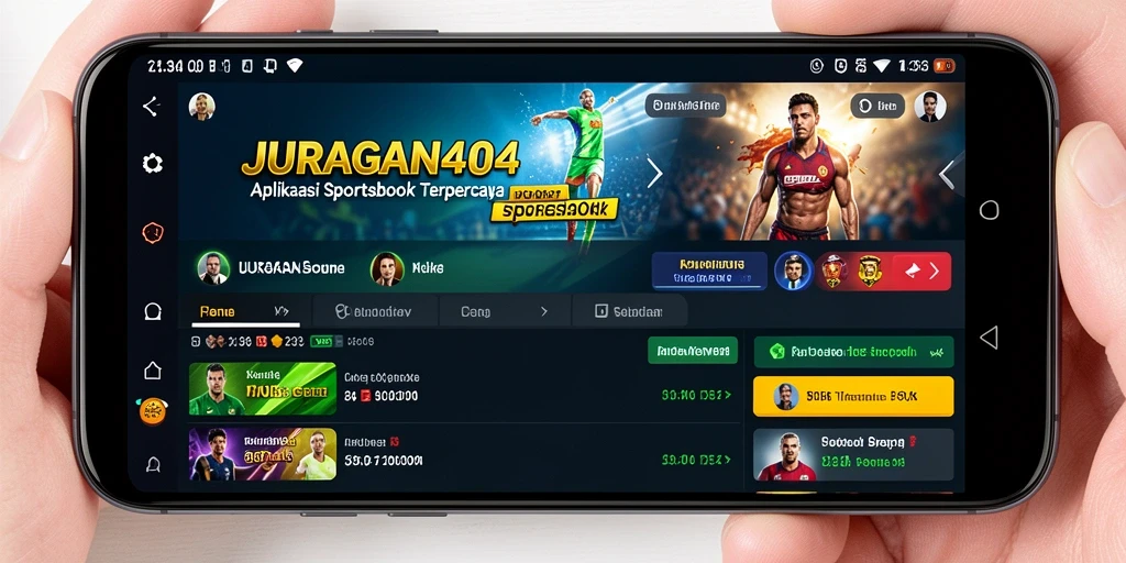Tampilan gameplay JURAGAN404 yang menampilkan berbagai pilihan taruhan olahraga.