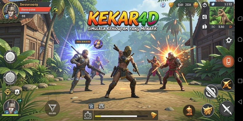 Tampilan gameplay <strong>KEKAR4D</strong> yang menarik dan interaktif.