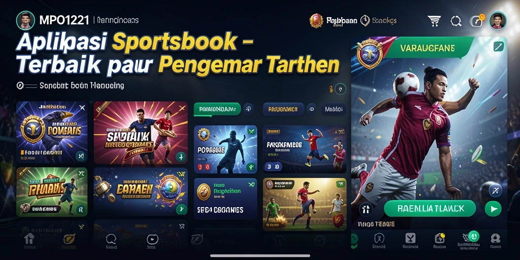 Tampilan gameplay menarik dari aplikasi MPO1221 Sportsbook.