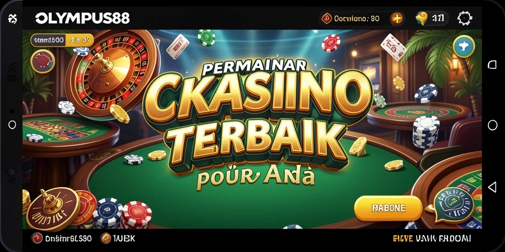 Tampilan gameplay OLYMPUS88 yang menarik di kasino digital.