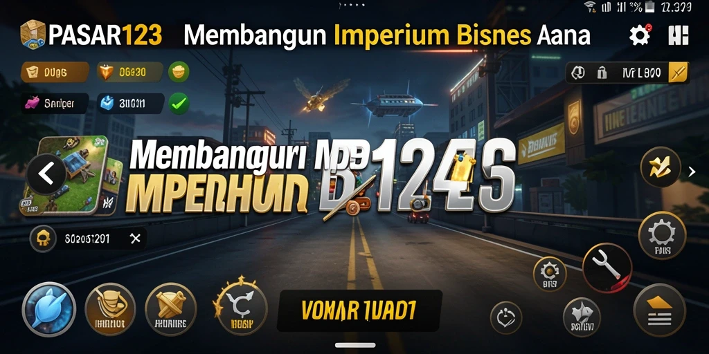 Tampilan screenshot PASAR123 menampilkan gameplay Tycoon yang seru.