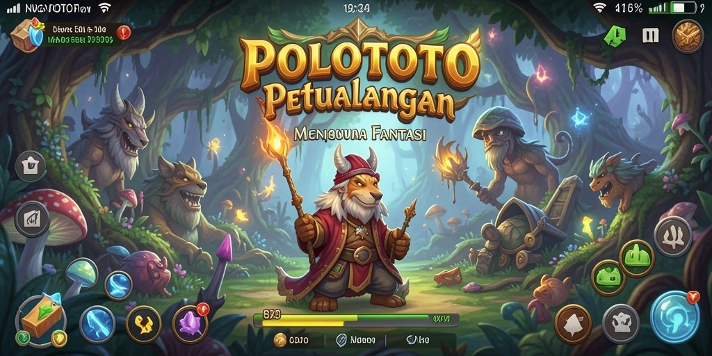 Gameplay seru dan menantang di dunia POLOTOTO.