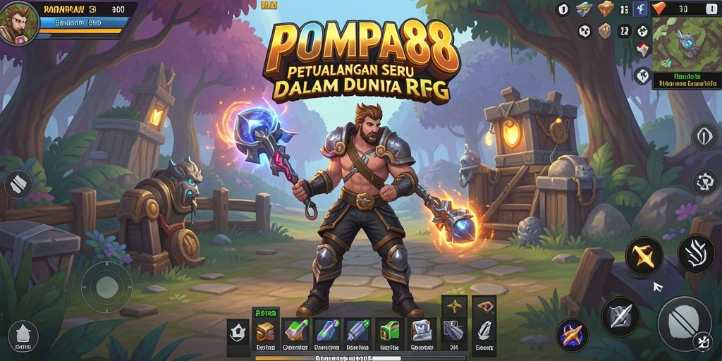 Tampilan gameplay POMPA88 yang menarik dan mendalam.