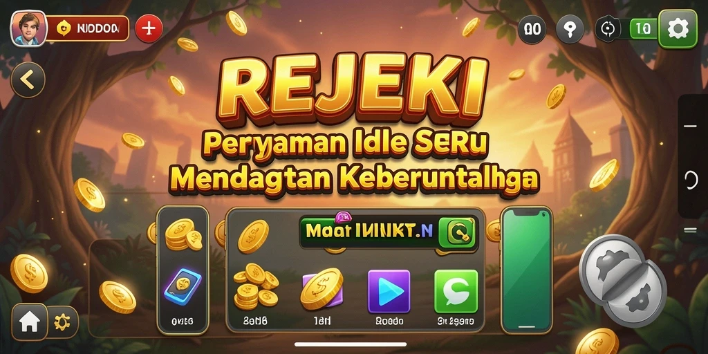 Tampilan gameplay REJEKI yang menarik dan menghibur.