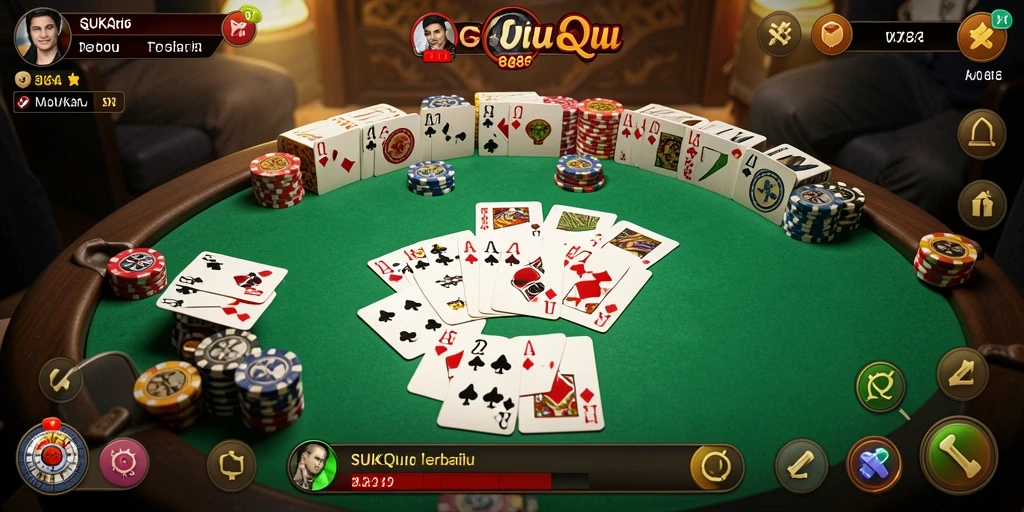 Tampilan gameplay seru QiuQiu di SUKA86.